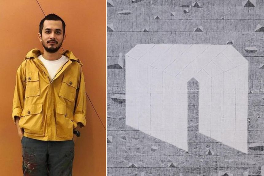 Malaysian artist Saiful Razman bags UOB Painting of the Year award