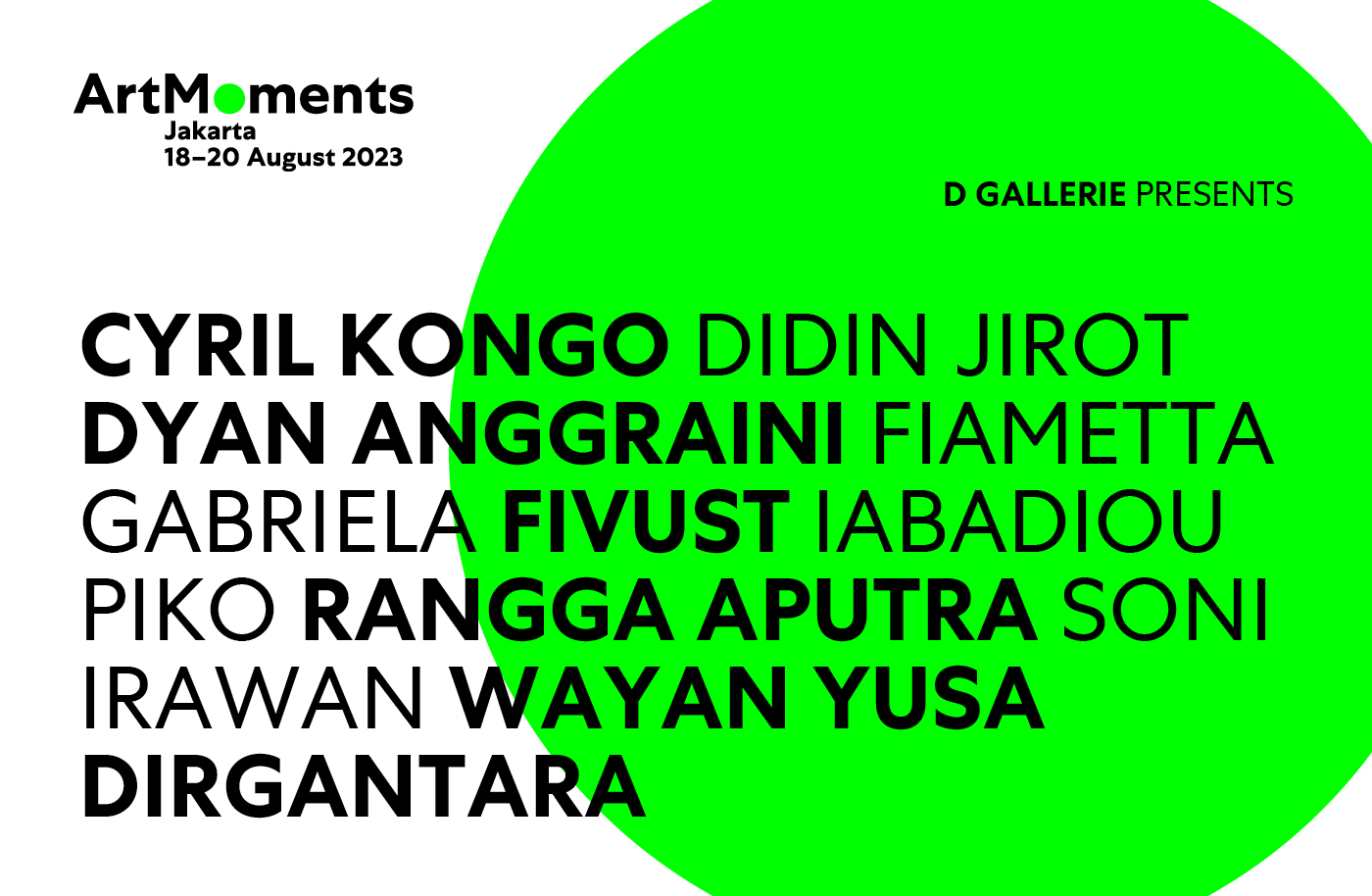 Art Moments Jakarta 2023
