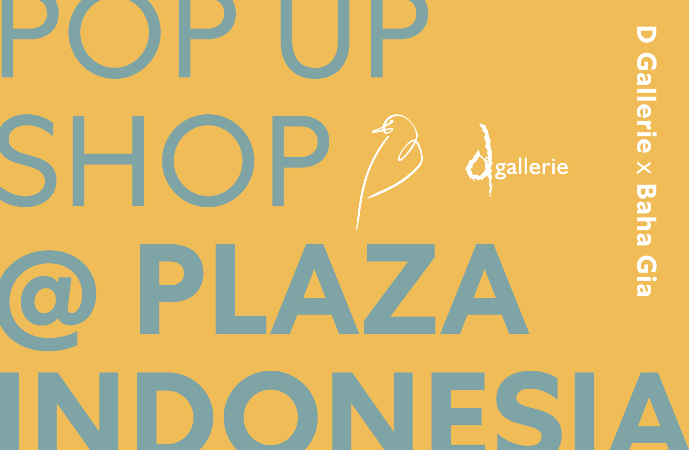 D Gallerie x Baha Gia @ Plaza Indonesia (Dec 2023)