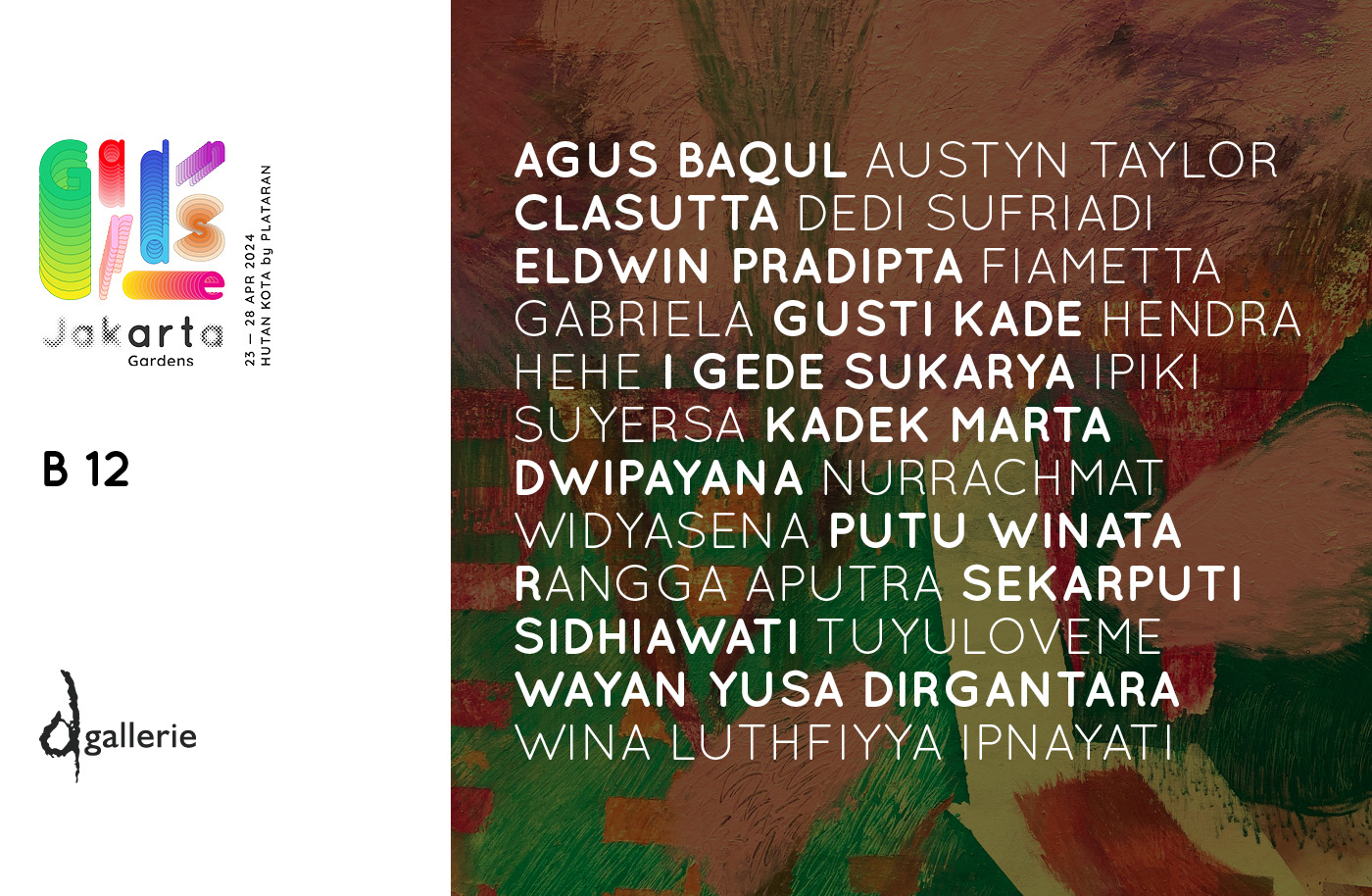 Art Jakarta Gardens 2024