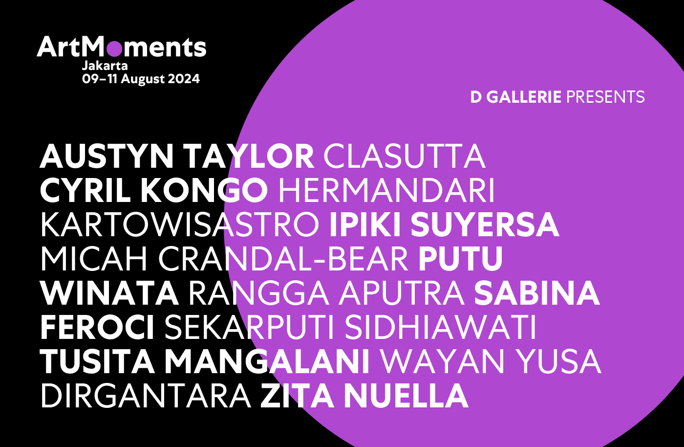 ArtMoments Jakarta 2024